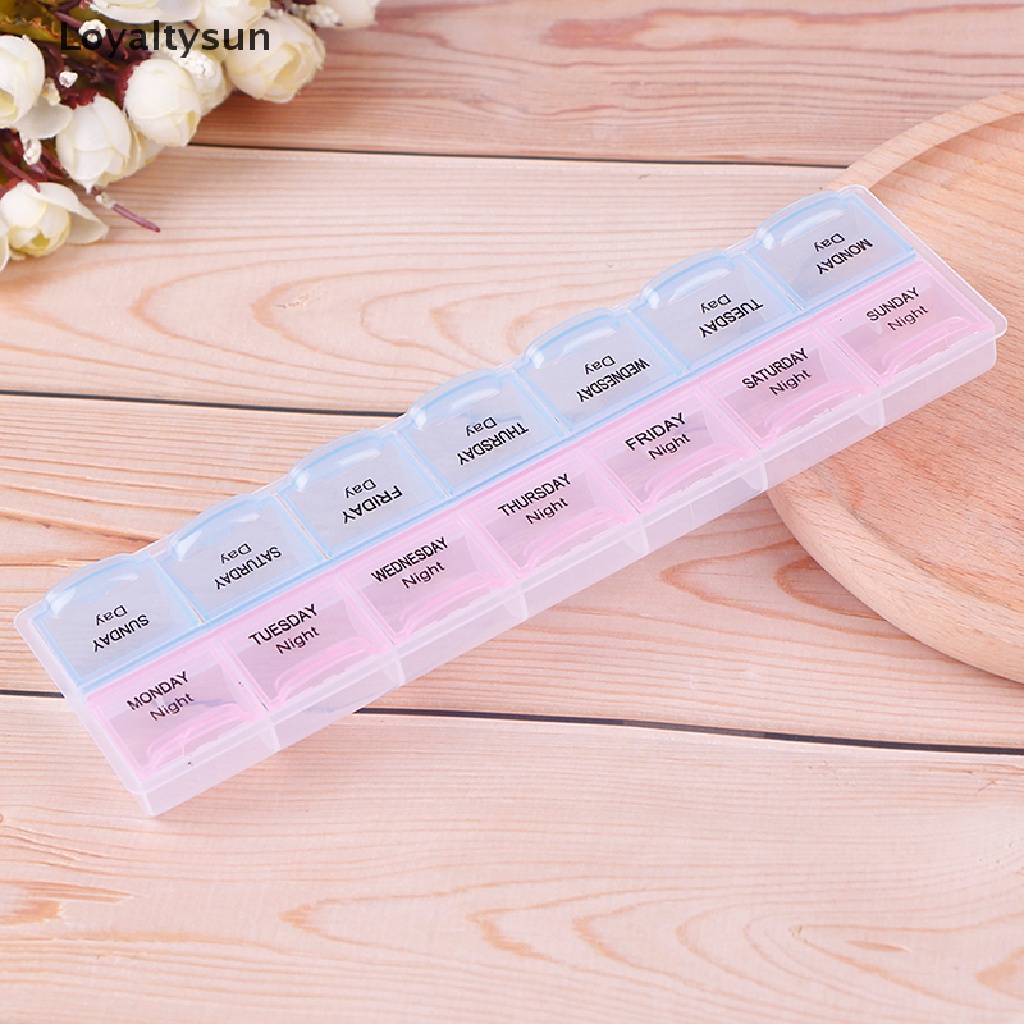 Hộp chia thuốc 7 ngày tiện lợi đẹp mắt