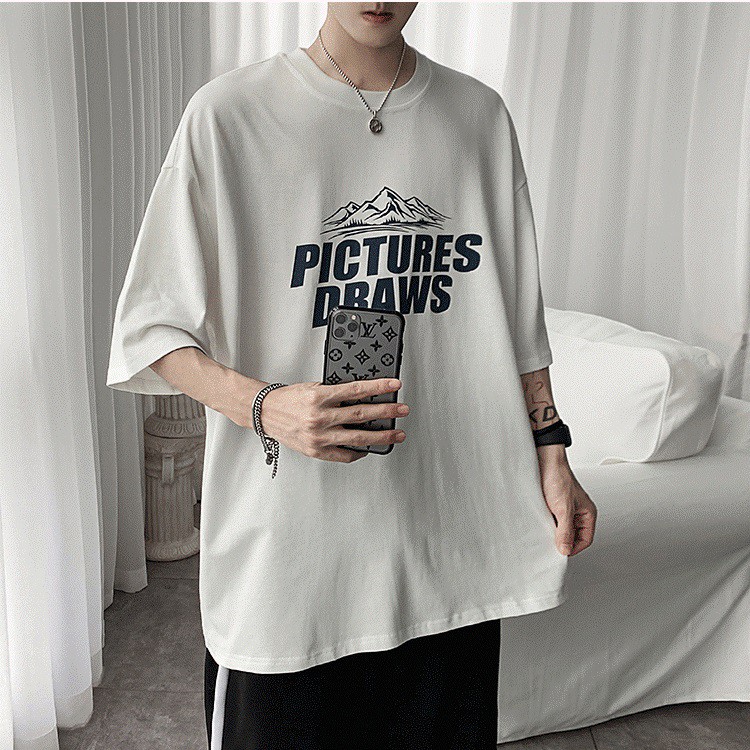 Áo thun tay lỡ form rộng unisex Tiger.86 AFR233