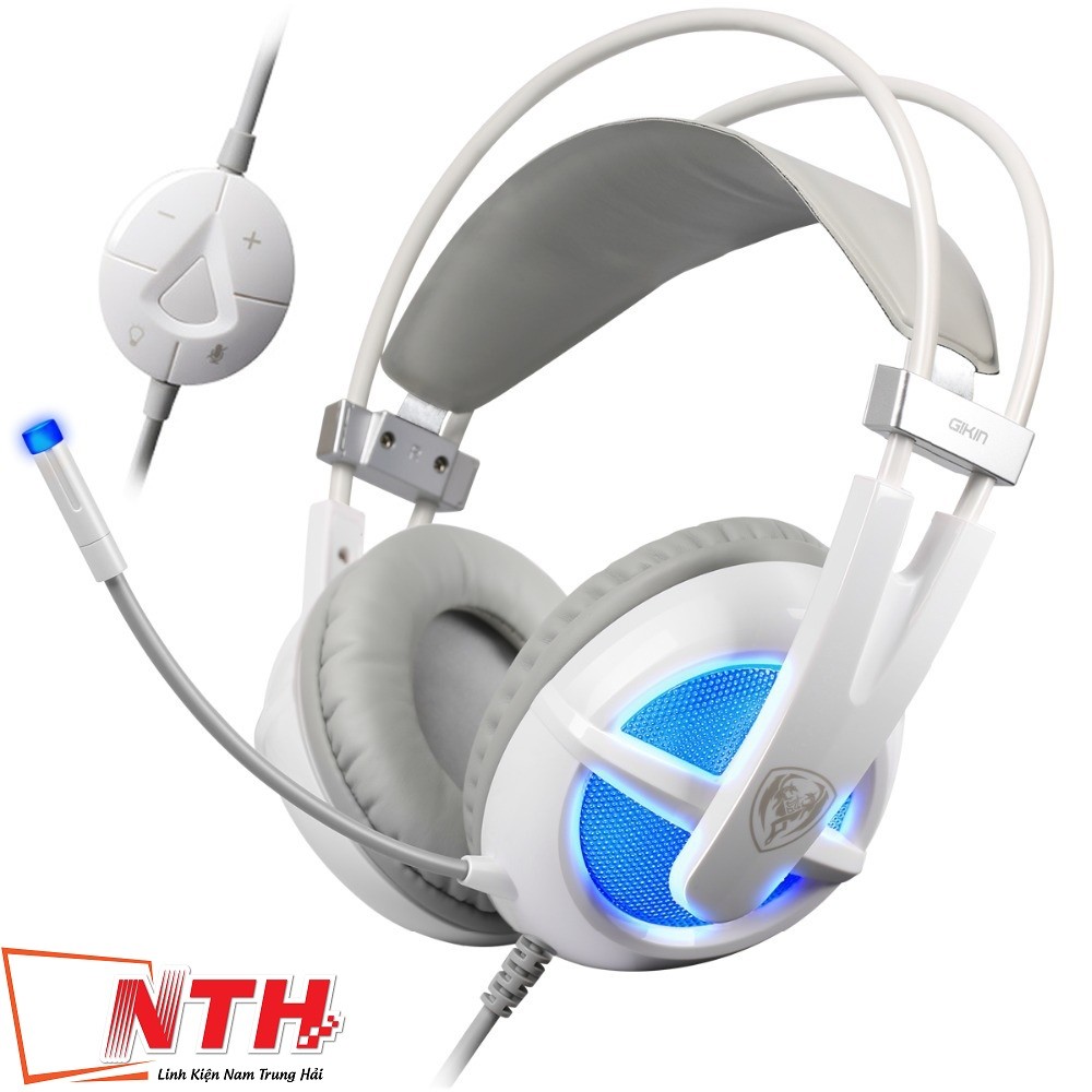 Tai nghe chụp tai Micro Somic G938 7.1 (Trắng) | BigBuy360 - bigbuy360.vn