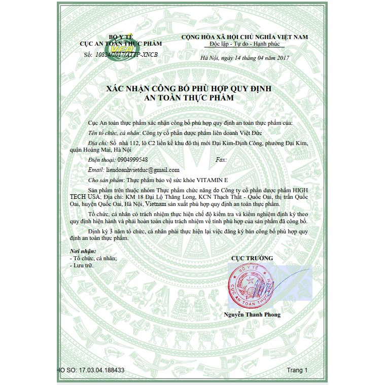 Bổ sung vitamin E giúp da căng mịn sáng đẹp hộp 30 viên chính hãng | Thế Giới Skin Care