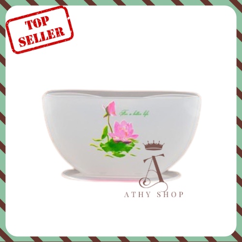 TÔ NHÚNG BÁNH TRÁNG 3 NGĂN, đồ chứa đựng nước, dụng cụ để thấm bánh tráng, khay nước, hàng tốt xịn cao cấp giá rẻ