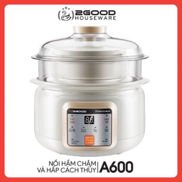 NỒI HẦM 2GOOD A600 (CHÍNH HÃNG - BH 12 THÁNG)