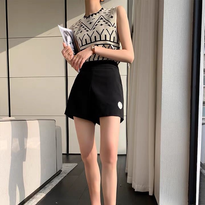 Áo dệt kim không tay thiết kế mới thời trang dành cho mùa hè