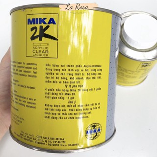 Dầu Bóng 2k Mika (2 Thành Phần)