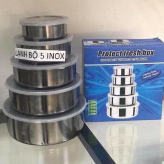 Bộ thố inox 5 cái