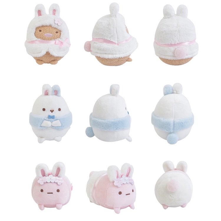 Móc Khóa Búp Bê Nhồi Bông Sumikko Gurashi 8-28cm