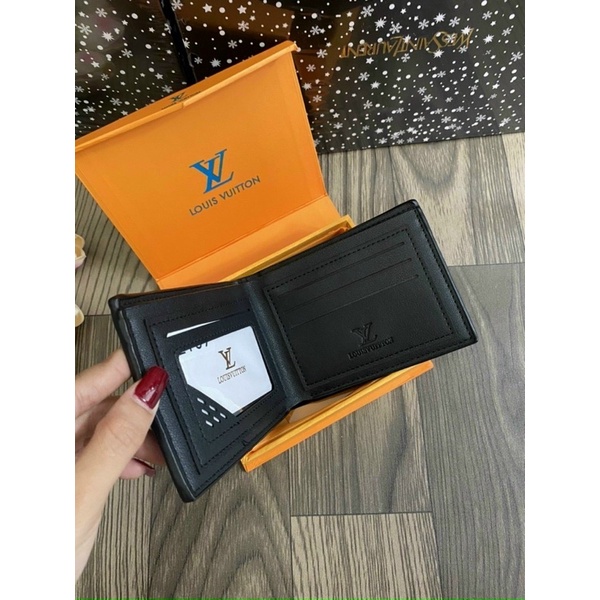 Ví Nam gập bỏ túi da mềm lv gc hm fullbox nam châm