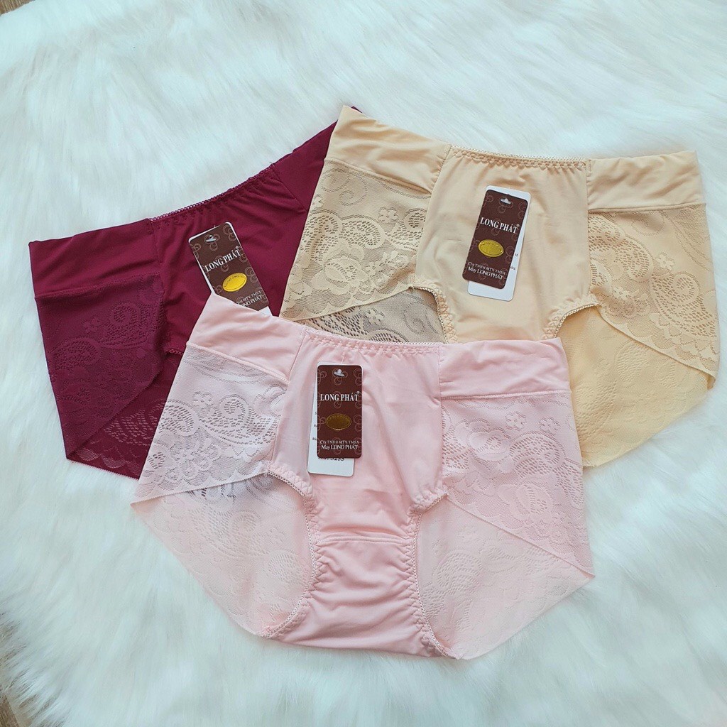 Quần Lót Nữ Thun Lạnh Phối Ren Chất Mát Lạnh Thoải Mái Hieu Store24h - 3255