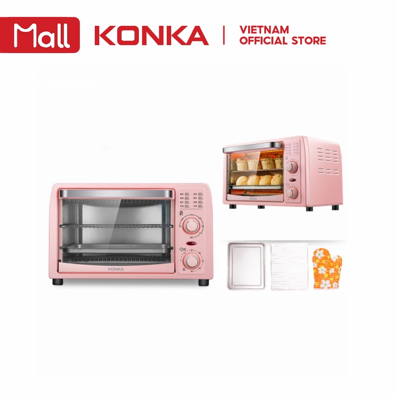 Lò vi sóng KONKA mini đa năng dung tích 13l