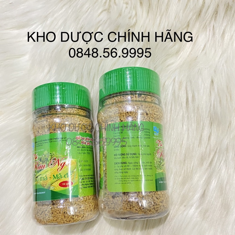 TRÀ RÂU NGÔ - rau má - mã đề - Mát gan, lợi tiểu