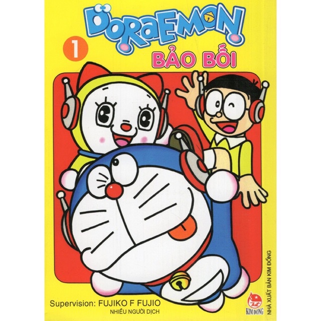 Truyện tranh - Combo 2 cuốn Doraemon bảo bối Kim Đồng