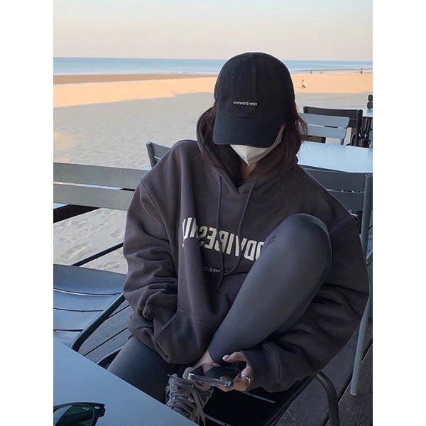 Áo Hoodie Nỉ Bông Dài Tay Túi Bụng Unisex GOODVIBESONLY Kèm Video Cận Chất