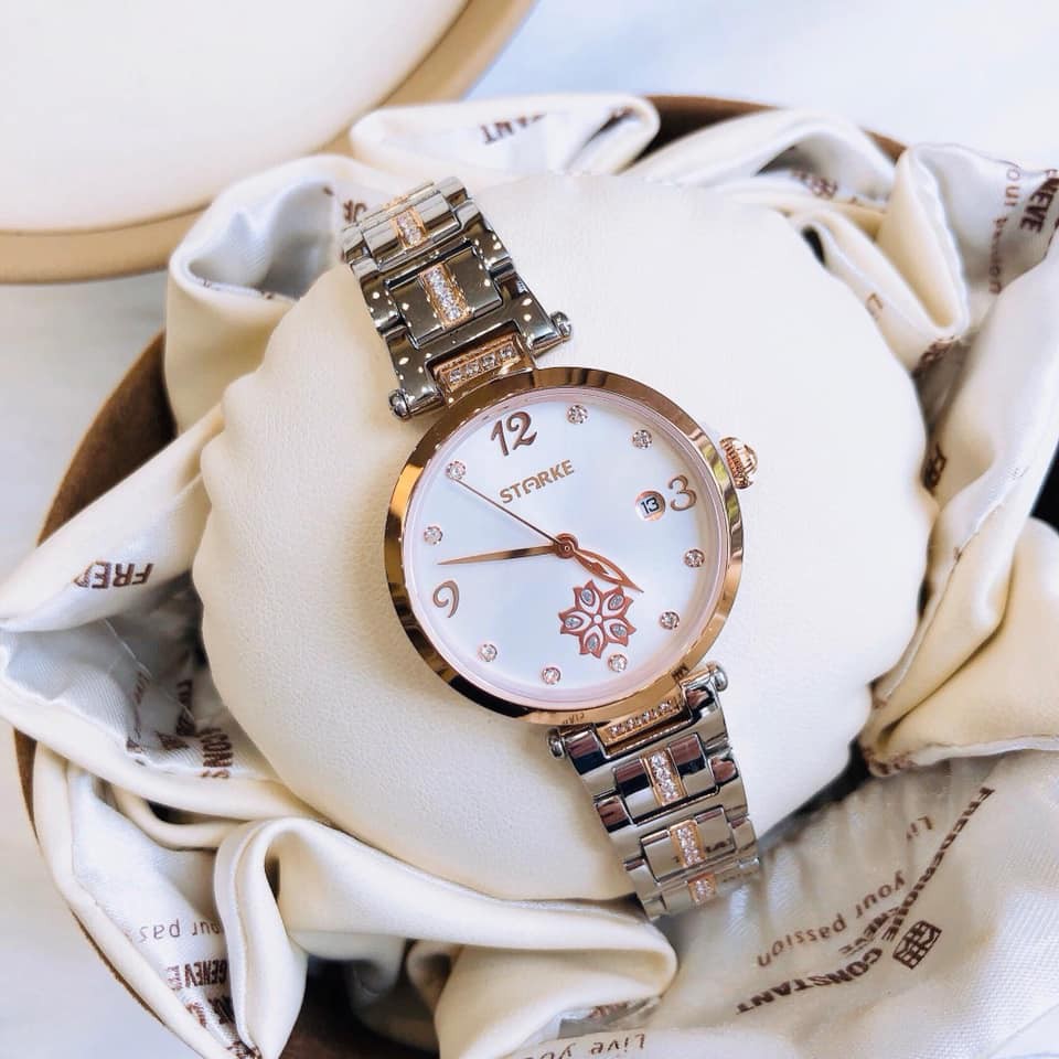 Đồng hồ nữ đẹp  ♥️QUÀ TẶNG♥️ Starke SK095AL chính hãng