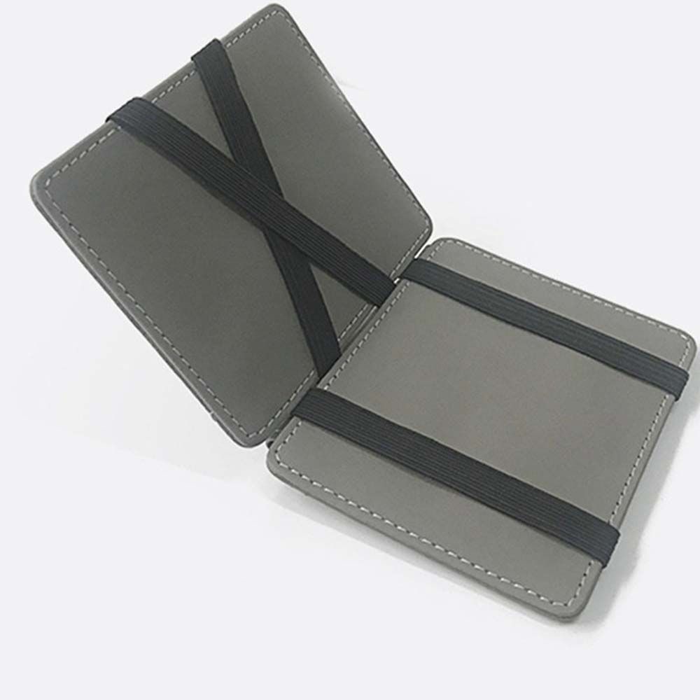 Ví da PU mini thời trang nhiều màu tùy chọn dùng để đựng tiền mặt/tiền xu/thẻ ngân hàng/thẻ ID/danh thiếp dành cho nam