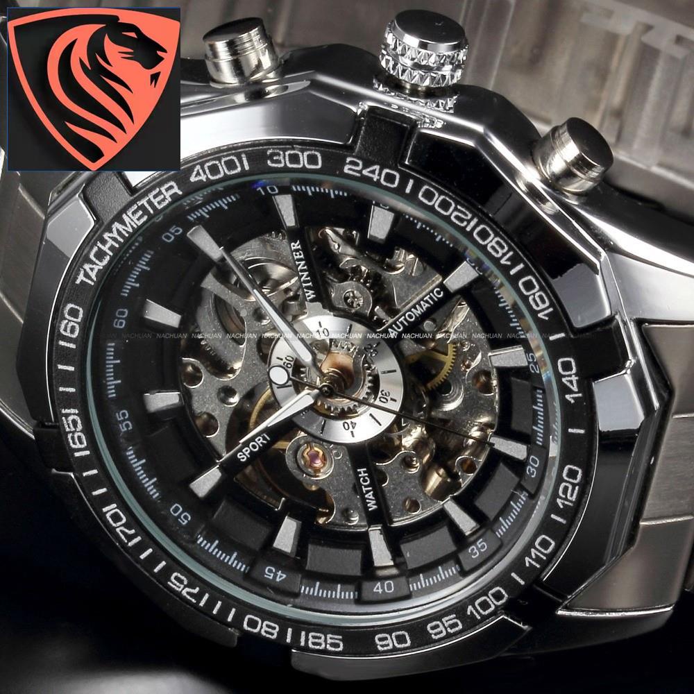 Mens Automatic Military Mechanical Montre Diesel