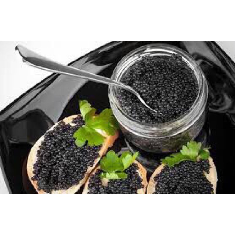 TRỨNG CÁ ĐEN NGA 220G - TRỨNG CÁ HÀNG NỘI ĐỊA NGA
