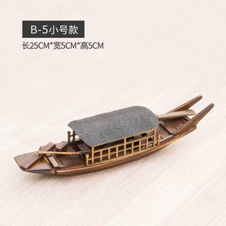THUYỀN GỖ TRANG TRÍ BỂ CÁ, TIỂU CẢNH