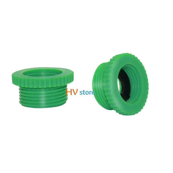 Đầu chuyển ren trong 27 sang 21  - Nhựa pvc - HV Store 034