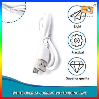 2A Current V8 Charging Line Mobile Power Cord Charging Cable USB Data Cable