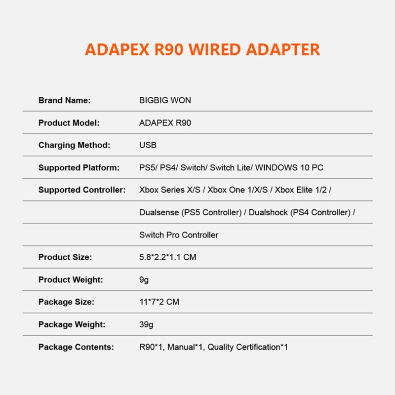 Bộ Chuyển Đổi Dây Điều Khiển Chơi Game Switch / Windows 10 / / Pro / x Series A 1 / x / s / elite 1 / 2