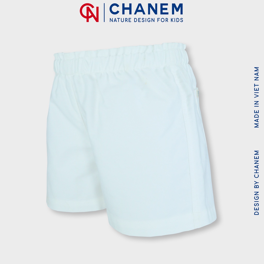 Quần Jean trắng NALA CHANEM cạp chun bèo điệu đà có 2 túi hậu (Size 1-10 tuổi) - Fashion Design For Kids