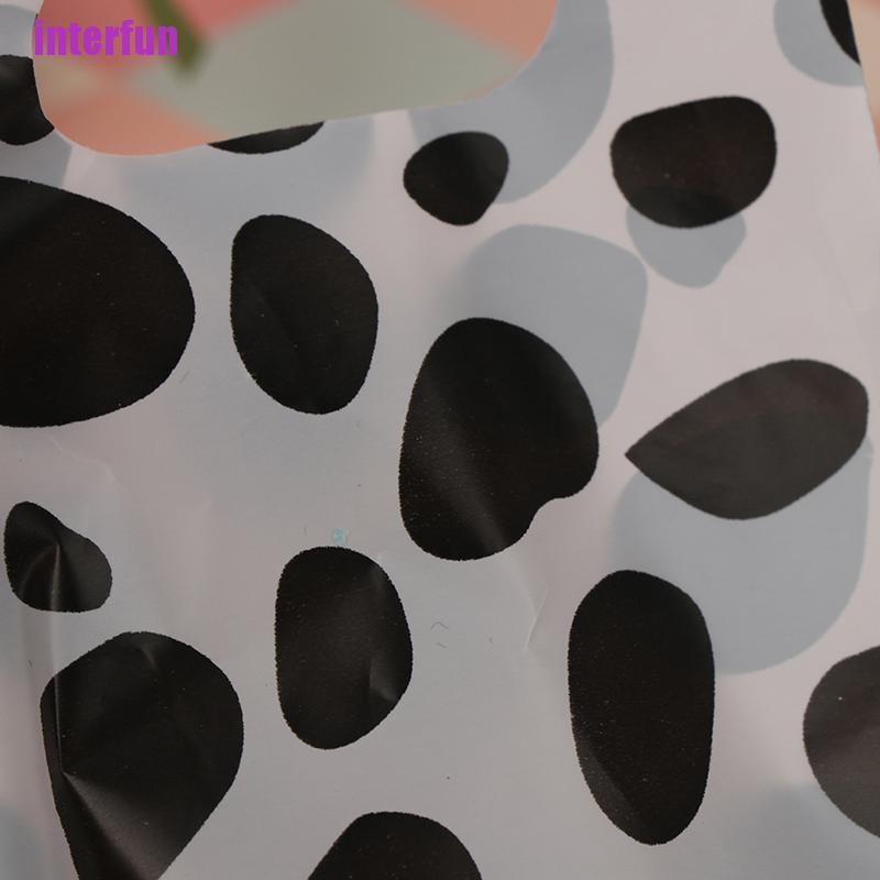 Bộ Túi Nhựa Mini 50 9x15cm Có Tay Cầm Sử Dụng Cho Cửa Hàng