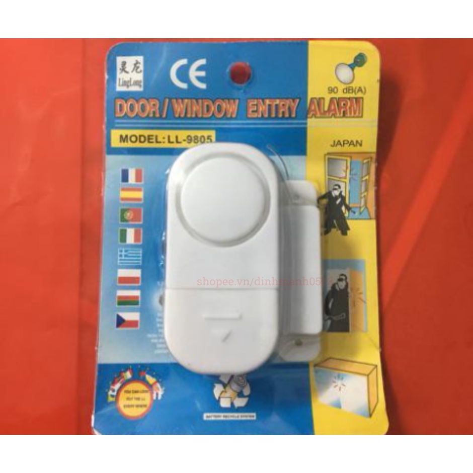 Thiết bị chống trộm gắn cửa – Chuông cửa báo động chống trộm