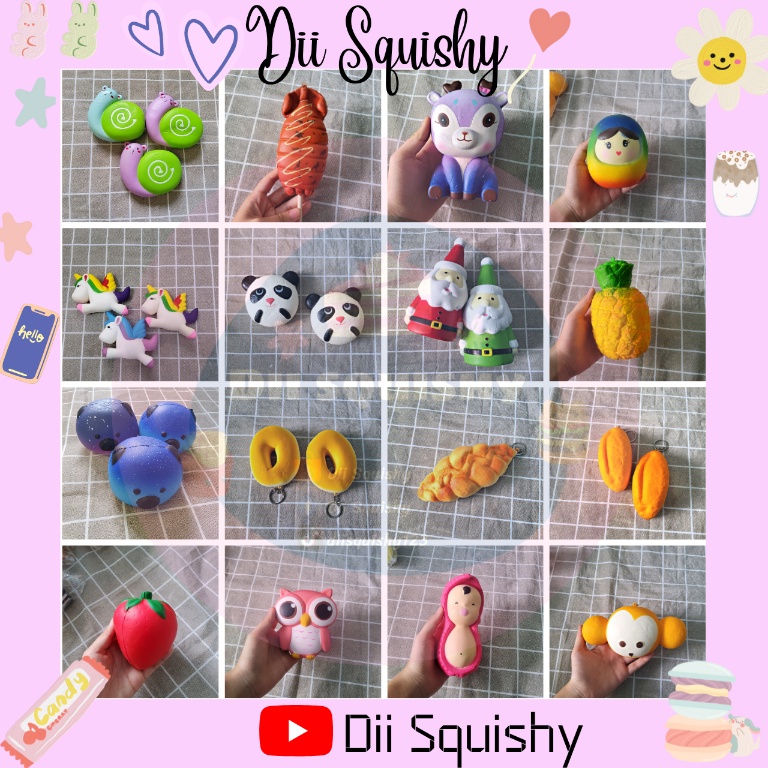 Tổng hợp squishy mẫu lớn [ đọc kỹ mô tả]
