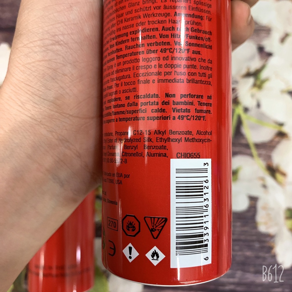 Xịt dưỡng bóng CHI Shine Infusion Thermal Polishing Spray 150g