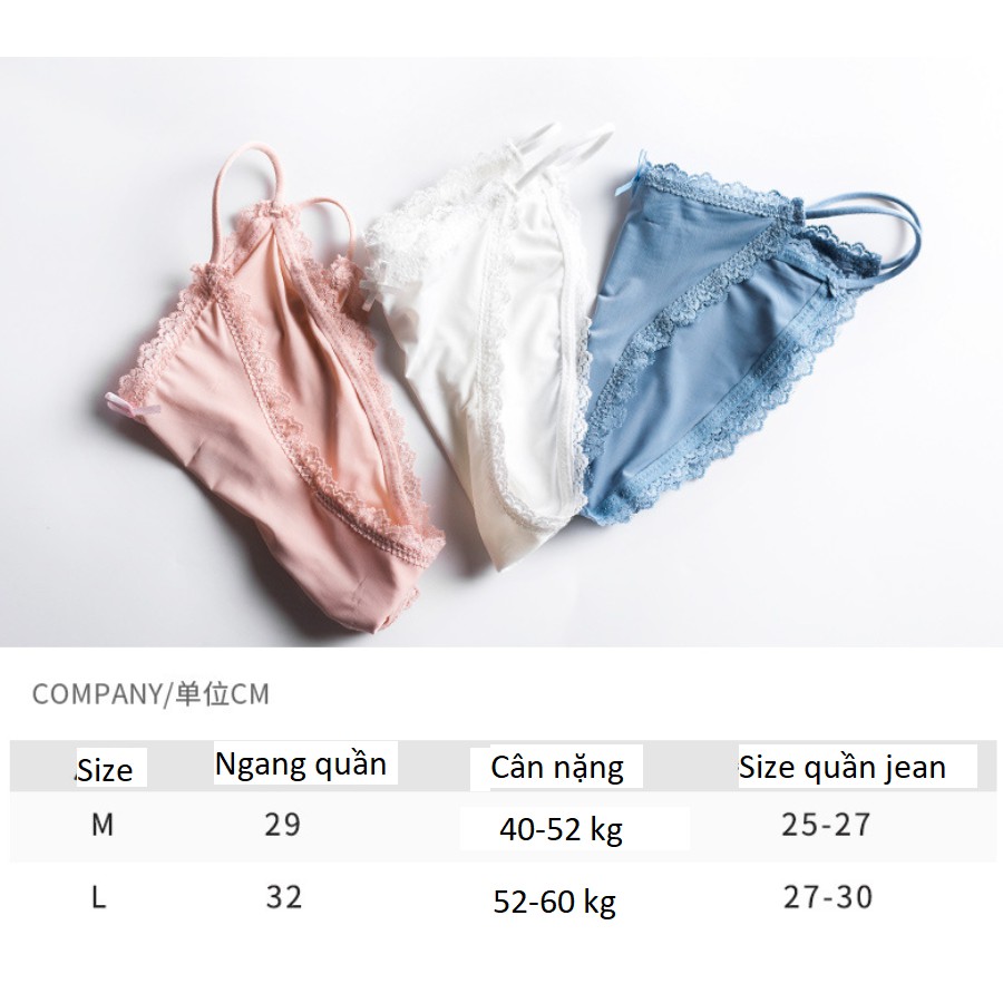 Quần Lót Dây Mảnh Siêu Mát Co Giãn Nhiều P081
