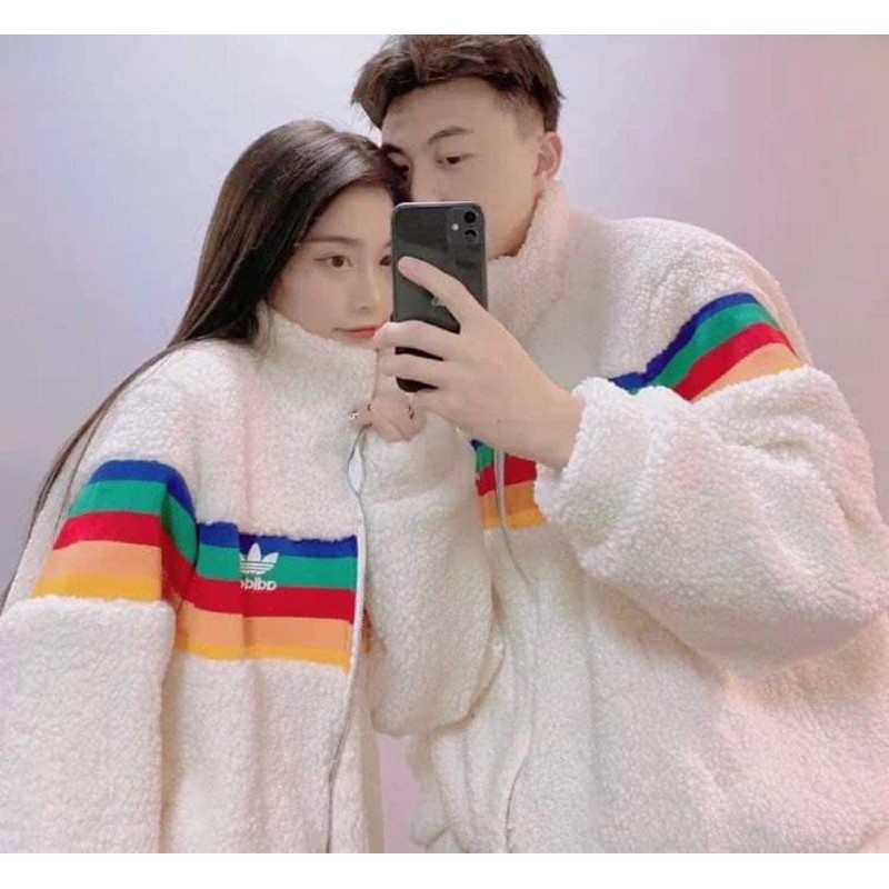 BÁN SỈ ÁO KHOÁC LÔNG Đ.A.S PHỐI SỌC CHO NỮ | BigBuy360 - bigbuy360.vn