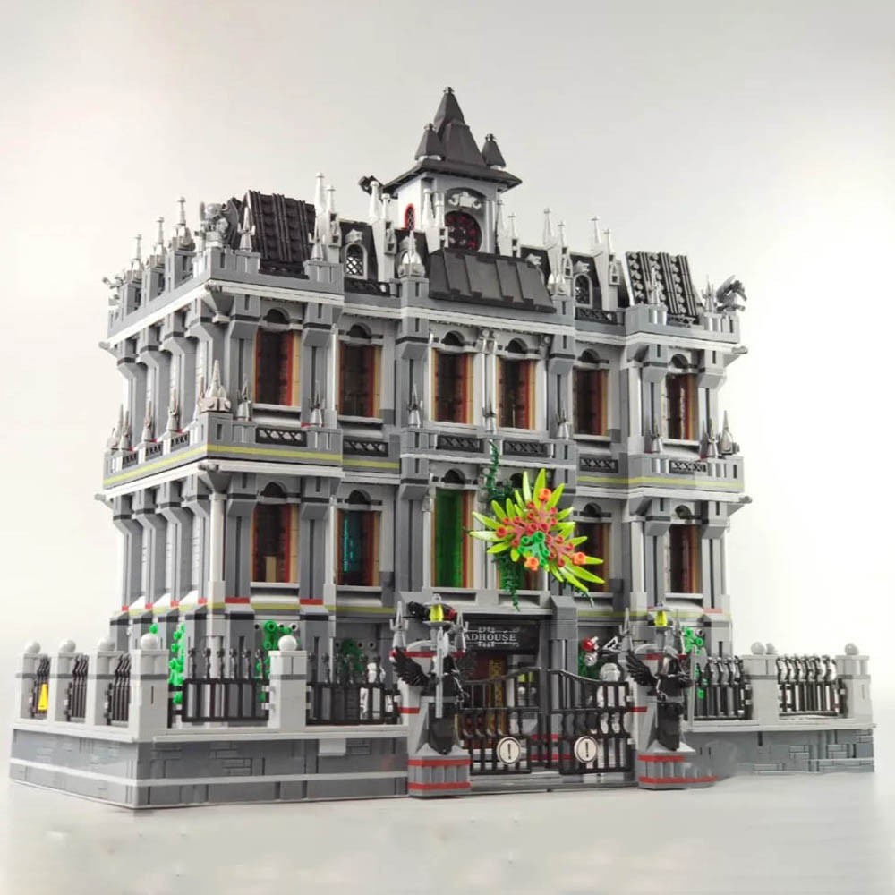 Đồ chơi Lắp ráp Mô hình Palos 613002 Lunatic Hospital MOC series 7537pcs