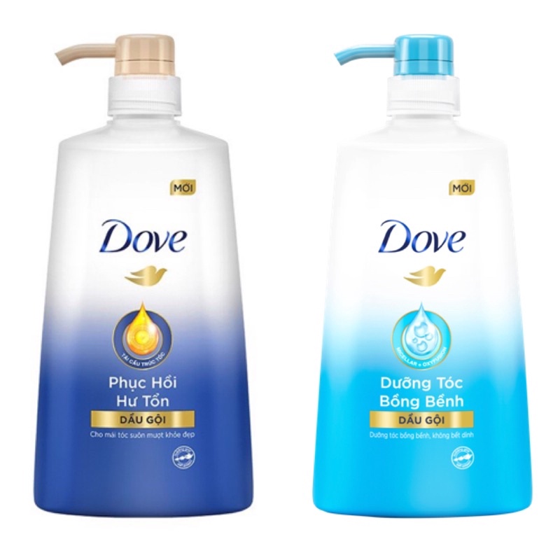 DẦU GỘI DOVE PHỤC HỒI HƯ TỔN/ DƯỠNG TÓC BỒNG BỀNH 640G