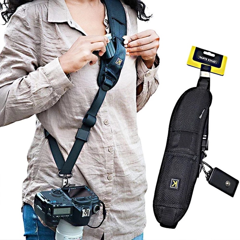 Dây Đeo Vai Chất Lượng Cao Cho Máy Ảnh Kỹ Thuật Số DSLR Canon Nikon Sonys