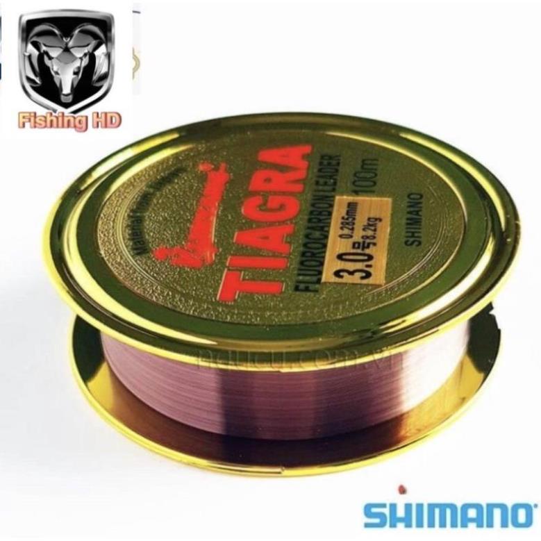 Cước Câu Cá Shimano TIAGRA 100m Cước Câu Cá Tàng Hình Siêu Bền DC14 chuyencacloailuoichim