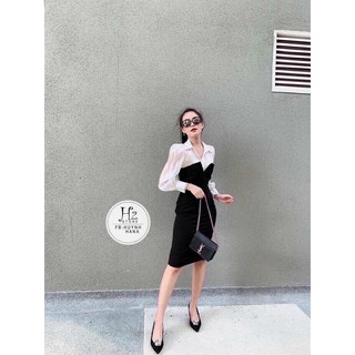 ĐẦM CỔ SƠ MI XINH XINH