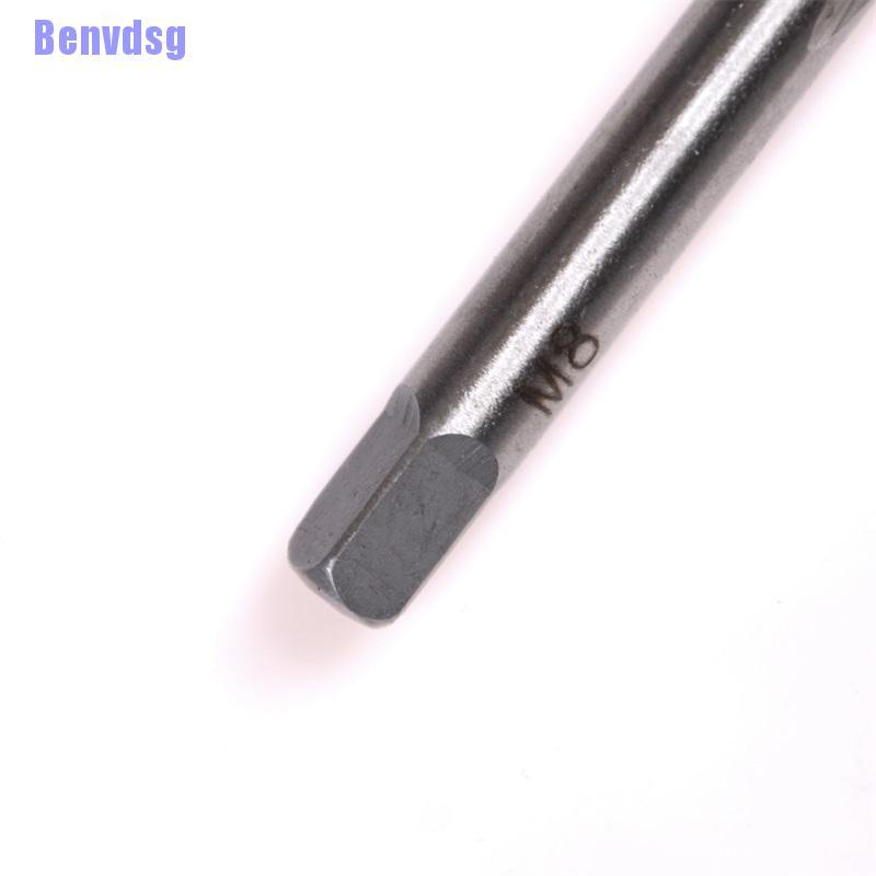 Bộ 5 cái mũi khoan ren tay Benvdsg M3 M4 M5 M6 M8 3mm-8mm