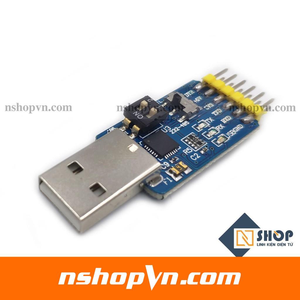 Mạch Chuyển Tín Hiệu 6 Chức Năng USB UART RS232 RS485