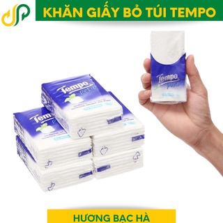 Khăn giấy bỏ túi Tempo hương bạc hà
