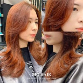 Thuốc nhuộm tóc tại nhà [màu đồng cam]