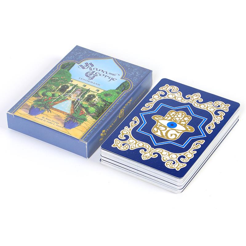 Rana George Lenormand Tarot Cards Mysterious Divination Deck Party Games