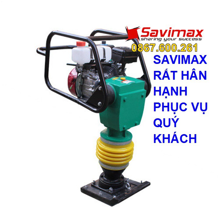 Máy đầm cóc chạy xăng HCR100 CHO CÔNG TRÌNH XÂY DỰNG