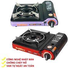 Bếp Ga Chống Nổ Mini Namilux PL-2021PF Van An Toàn 2 Cấp Công Nghệ Nhật Bản - Hàng Chính Hãng (Giao Màu Ngẫu Nhiên)