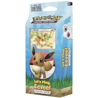 [Bộ bài in] Pokemon Let's Play, Eevee! (ko hộp-60 lá)