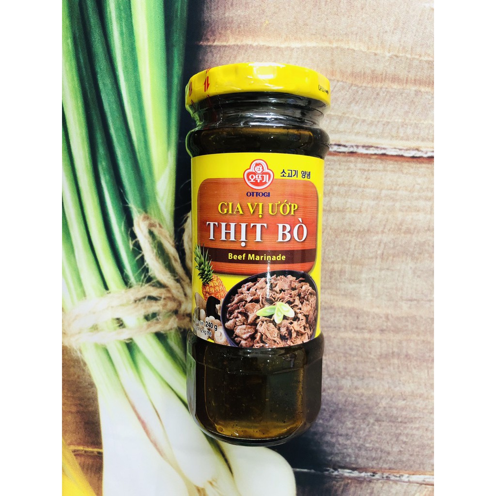 Sốt ướp thịt bò ottogi 240g