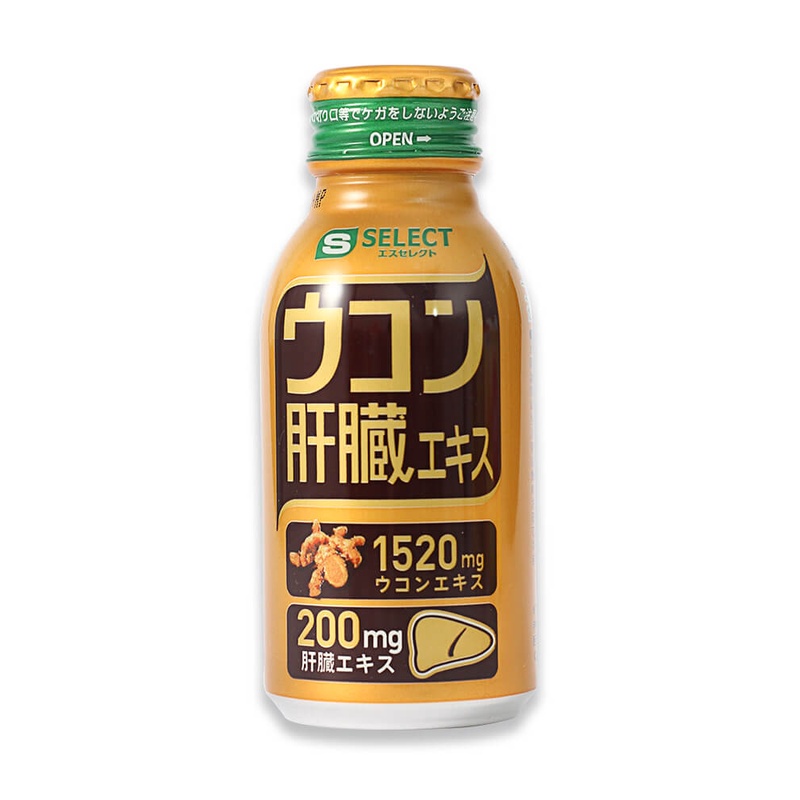 Nước Uống Hỗ Trợ Bảo Vệ Gan Và Tăng Cường Chức Năng Gan S Select Turmeric Liver Extract Drink Nhật Bản (6 Lọ x 100ml)