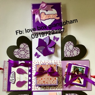 Hộp quà love box nhỏ