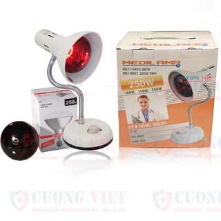 Combo chân đèn và bóng đèn hồng ngoại
