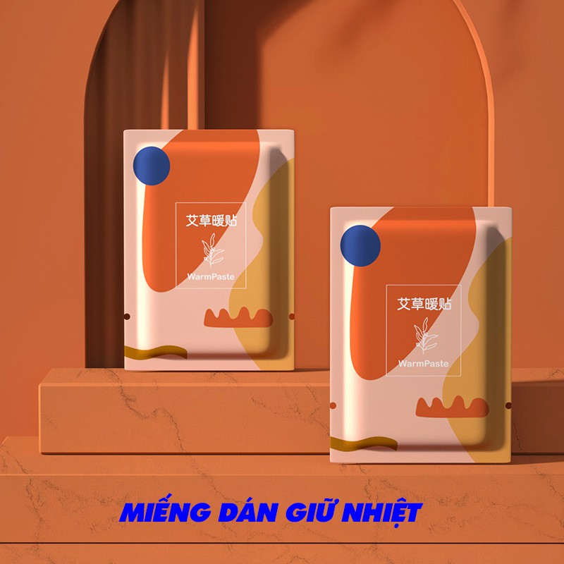 Bộ 10 Miếng Dán Giữ Nhiệt Cỡ Lớn Cực Ấm Cho Mùa Đông - Miếng Dán Ấm Bụng Cho Ngày Rụng Dâu