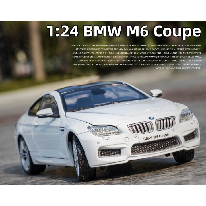 Xe Mô Hình Bmw M6 Coupe 1:24 Double Horses